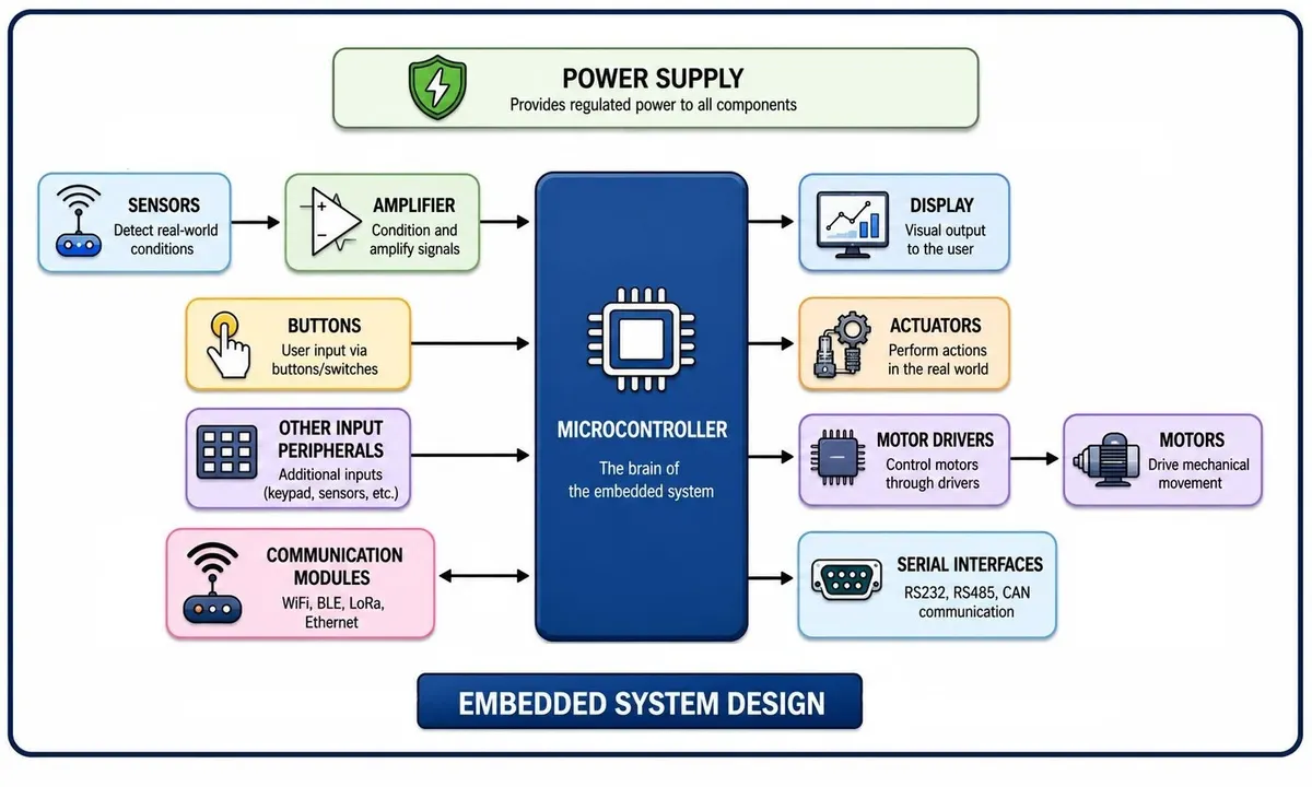Embedded system block diagram