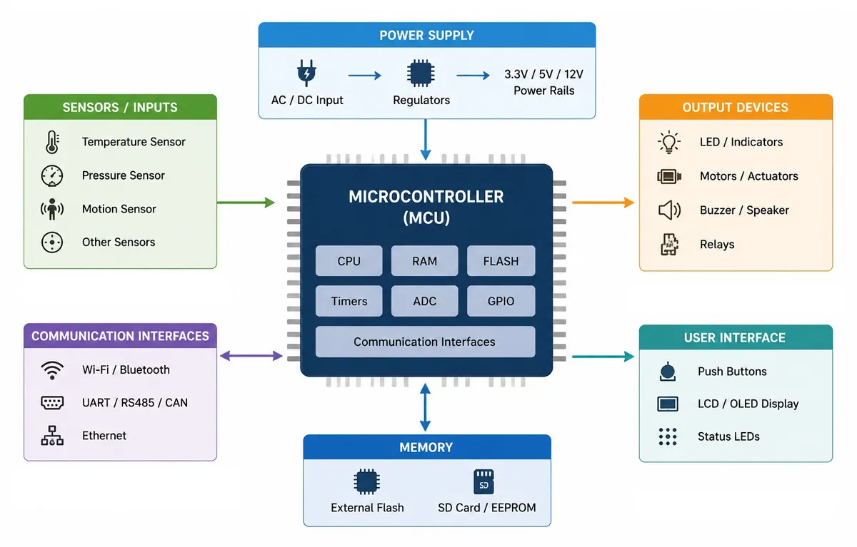 Embedded system block diagram
